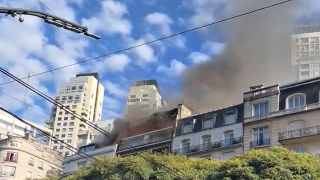 Incendio en Palermo