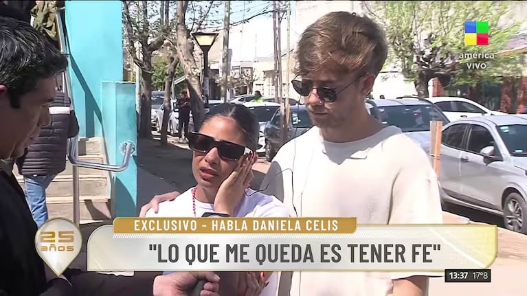 El gesto de Nacho Castañares con Daniela en medio de la internación de Thiago Medina
