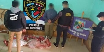 Cayó presunto cuatrero en San Ignacio.