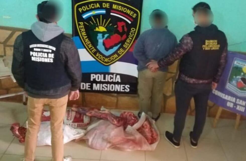 Cayó presunto cuatrero en San Ignacio