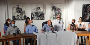 Primera reunión de gabinete ampliado encabezado por el Intendente Carlos Sánchez