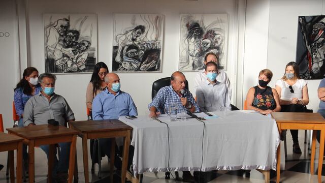 Primera reunión de gabinete ampliado encabezado por el Intendente Carlos Sánchez