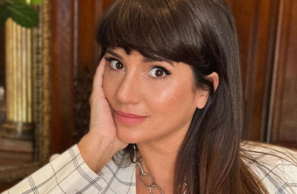 Griselda Siciliani causó furor con un vestido total pink y escotado