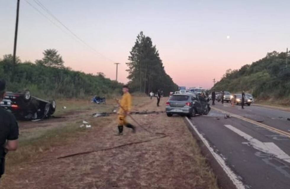 San Ignacio: siniestro vial en la ruta 12 dejó dos personas lesionadas
