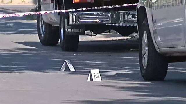 La Agencia de Investigación Criminal trabajó sobre calle Génova en busca de evidencia. (Canal 3)