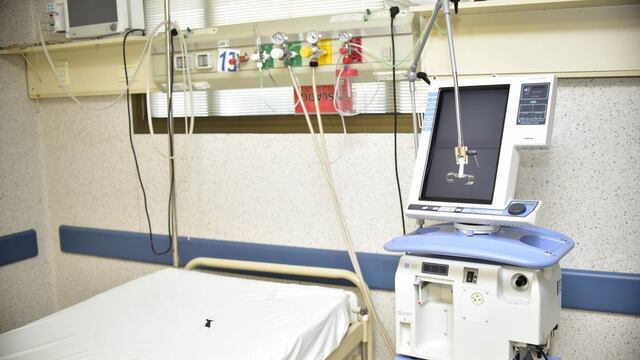 Cama de terapia Intensiva del Hospital