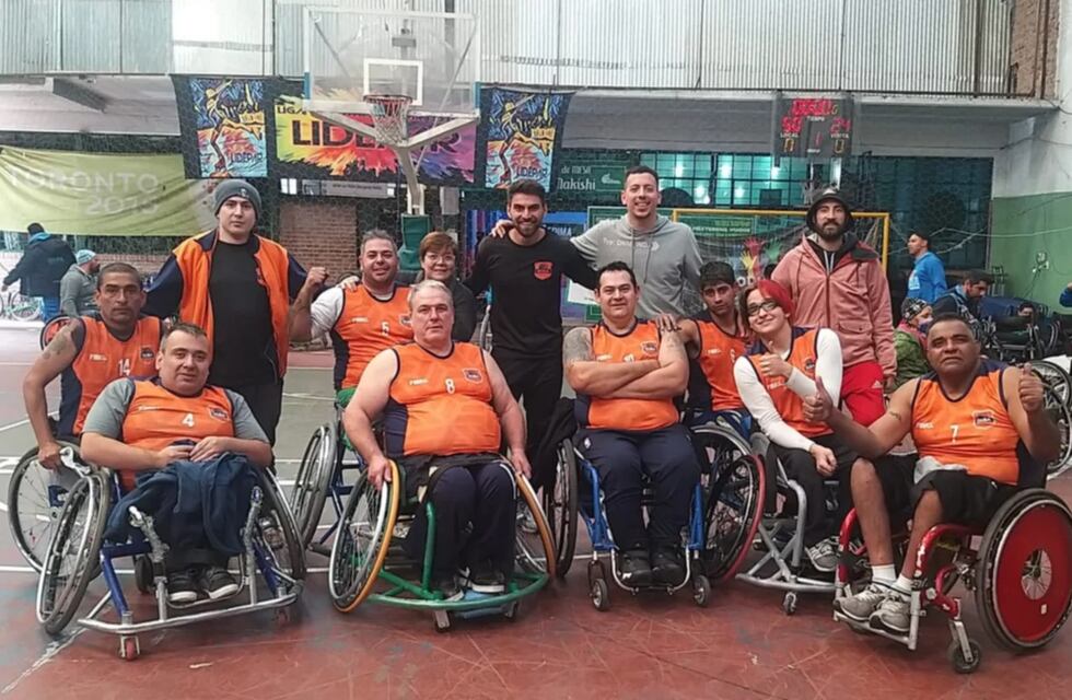 Básquet adaptado: con el puntaltense Leonardo Sarraúa, DUBa tuvo un gran arranque en el Torneo Nacional