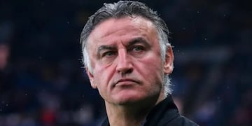 Christophe Galtier, el técnico del París. Foto: Los Andes.