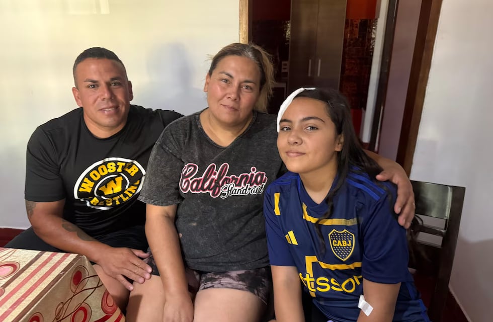 Recibió el alta la adolescente que sufrió el derrumbe del techo de un polideportivo en Córdoba