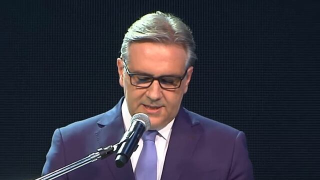 Discurso de Martín Llaryora.