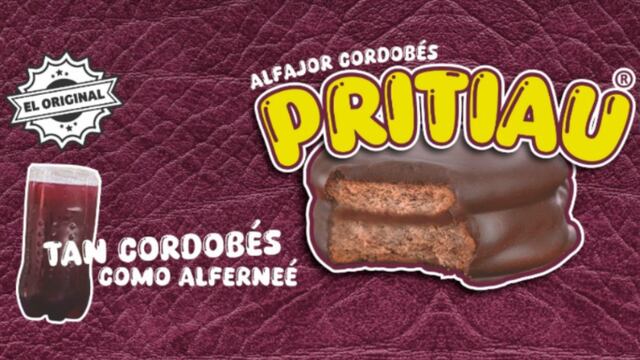 Pritiau: el alfajor con sabor a vino de la marca OkiOki. (Captura)