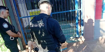 Detuvieron a un hombre por robar cables del tendido eléctrico en Eldorado.