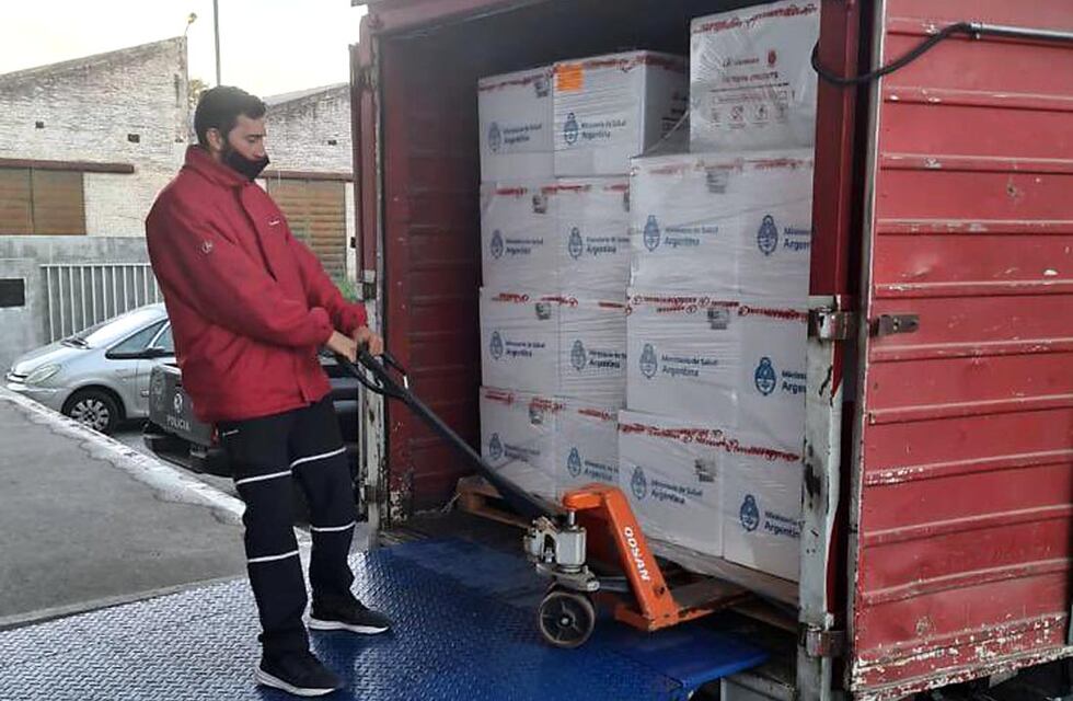 Arriban más de 8000 dosis contra el coronavirus a Gualeguaychú