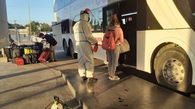Egresados en Bariloche contagiados de coronavirus. (foto ilustrativa)