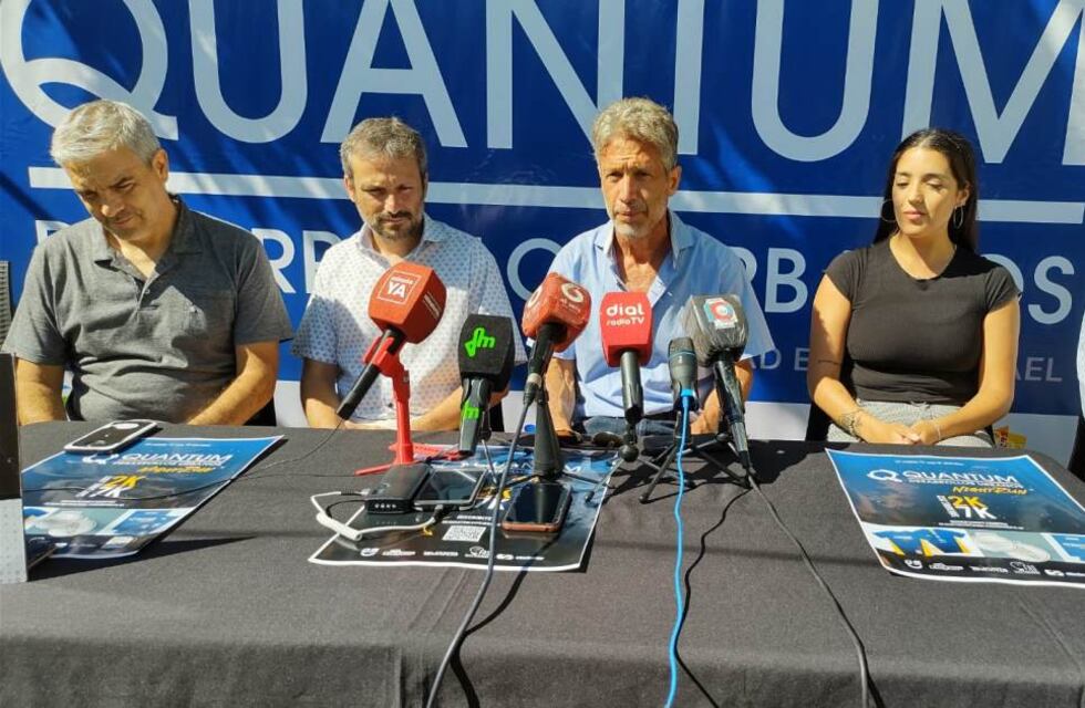 Presentaron la primera maratón nocturna Ciudad de San Rafael