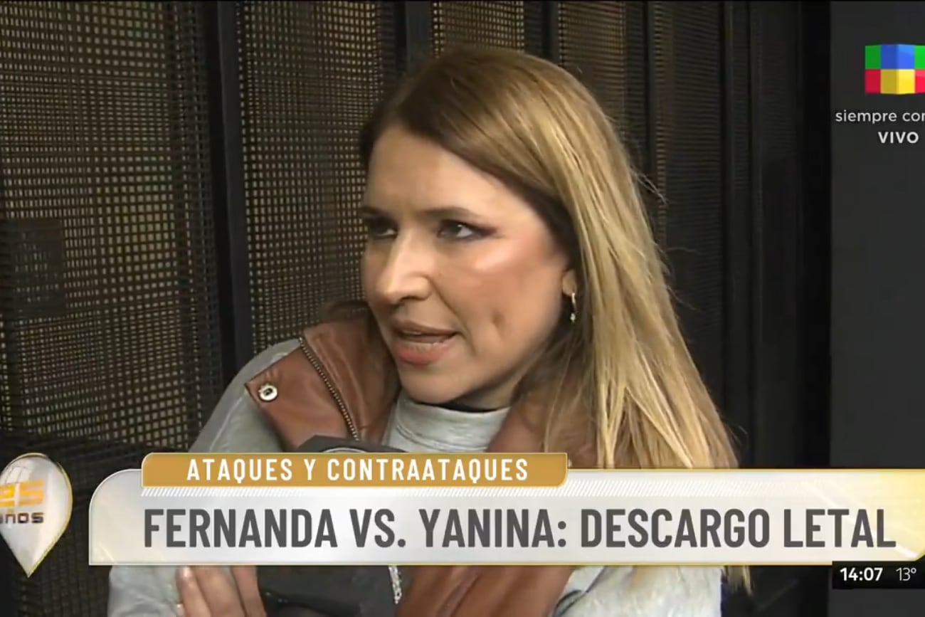 Fernanda Iglesias apuntó contra sus ex compañeros.