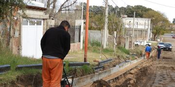 Se construye el anillo de pavimentación en Nueva Bahía Blanca