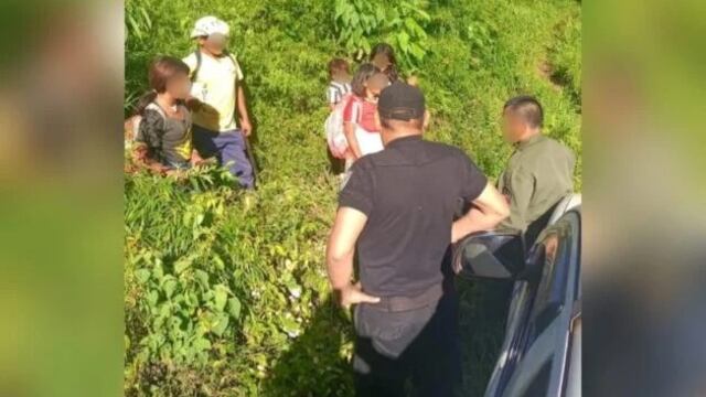 Encontraron a un niño extraviado en El Soberbio.