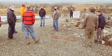 El presidente de vialidad y empresas constructoras realizaron la visita de obra en la ruta n° 1 de Tolhuin