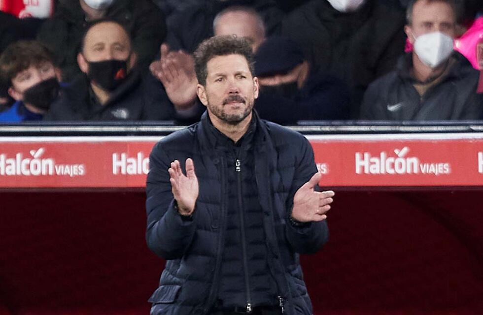 El Cholo Simeone está con coronavirus, tras un brote en el Atlético de Madrid