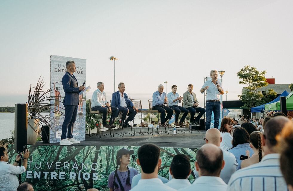 “Tu Verano Entre Ríos”: Daniel Scioli dejó inaugurada la temporada de verano 2025