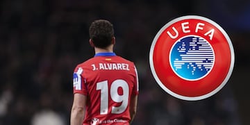 UEFA se refirió al penal de Julián Álvarez con el Atlético de Madrid.