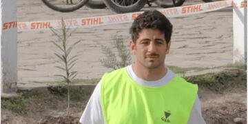 El rugbier sanjuanino Juan José de la Plata está detenido por violencia de género.