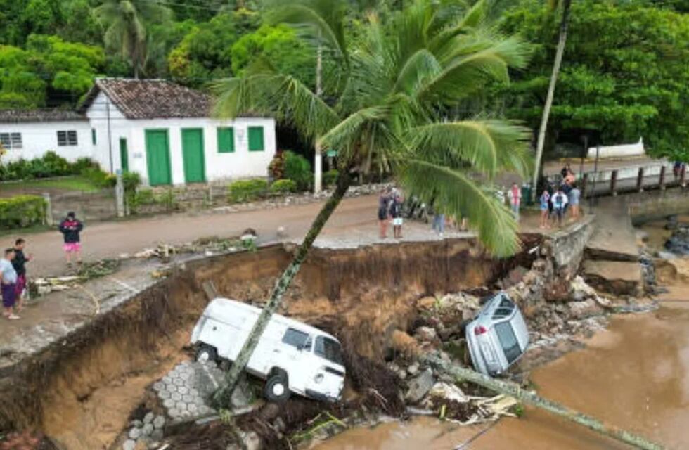 Un fuerte temporal en San Pablo ocasionó derrumbes e inundaciones: ya son 36 las personas fallecidas