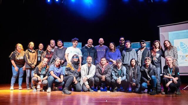 Comenzó el 4° Encuentro Internacional de Muralistas en el Fin del Mundo 2023