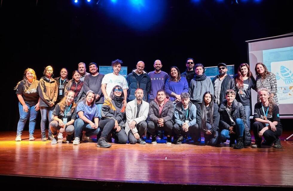 Comenzó el 4° Encuentro Internacional de Muralistas en el Fin del Mundo 2023