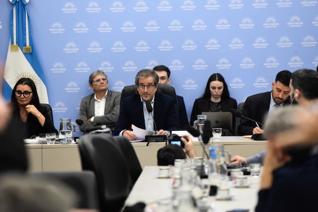 Bertie Benegas Lynch (centro), presidente de la Comisión de Presupuesto y Hacienda (Foto: HCDN)