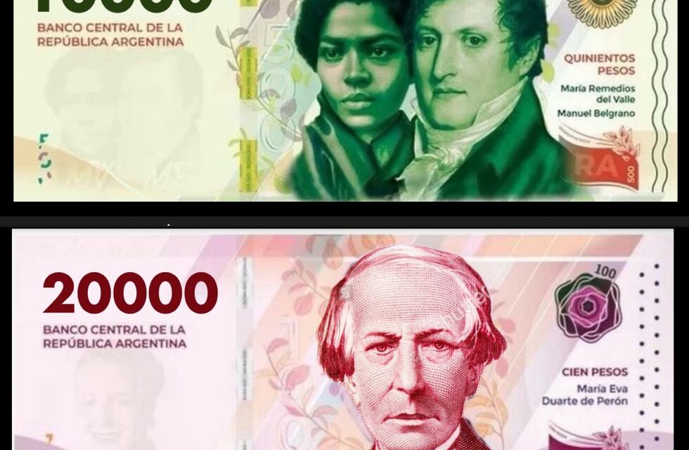 Confirman que los billetes de $ 10.000 comienzan a circular en mayo