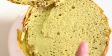 Cómo hacer pan de arvejas.