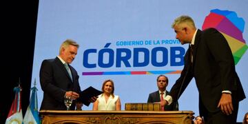 El juramento de los ministros faltantes se realizó en Río Cuarto.