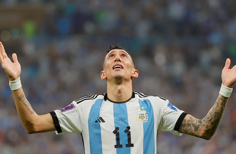El gran momento de Ángel Di María: el gracioso gesto tras el gol de Tagliafico y el récord que le empató a Maradona