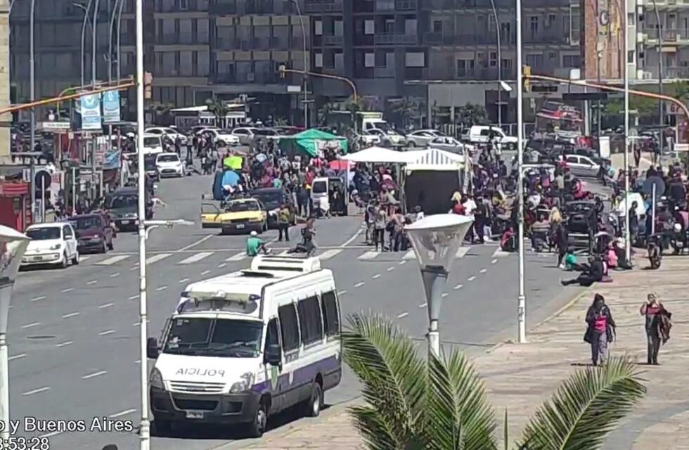 El Municipio presentó una denuncia penal por el corte de tránsito en la Av. Patricio Peralta Ramos entre Bolívar y Moreno