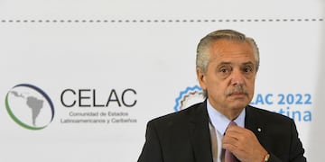 El presidente de Argentina, Alberto Fernández.