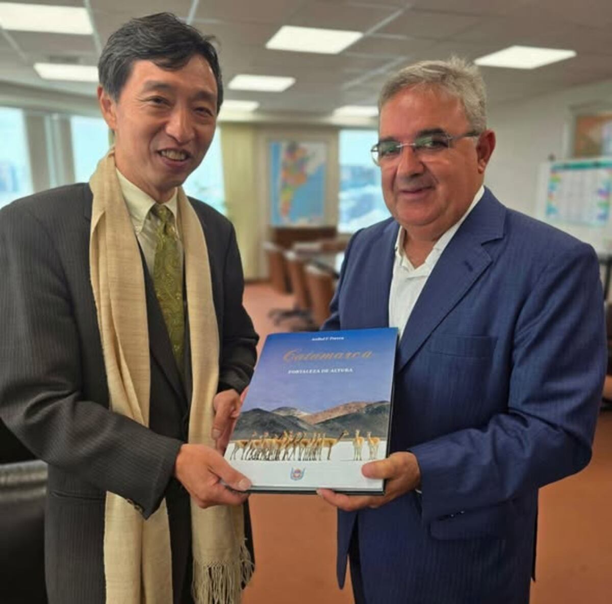 Jalil y el embajador de Japón repasaron una agenda de cooperación cultural