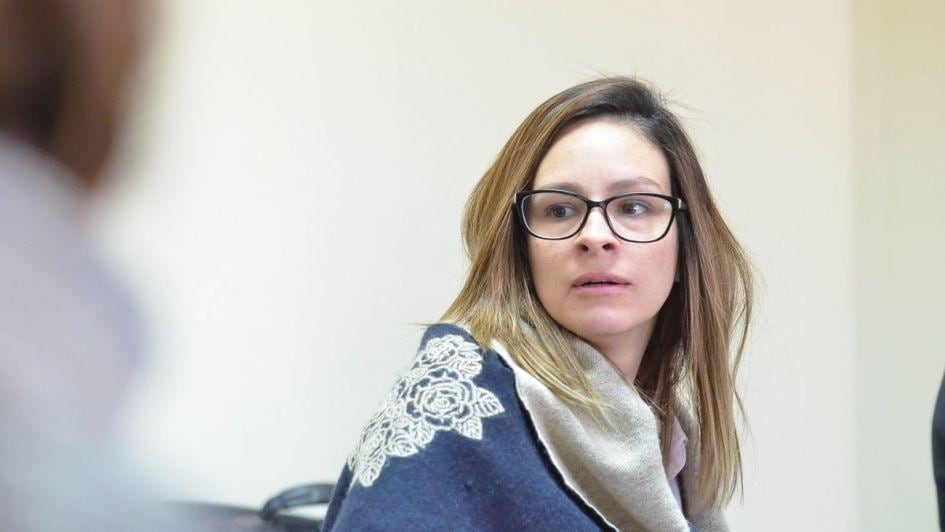EN EL BANQUILLO. Julieta Silva (Foto diario Los Andes).