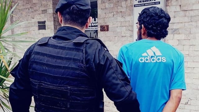 El hombre que agredió verbalmente al intendente Leonardo Viotti