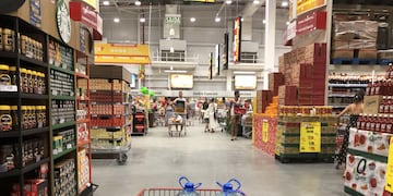 Supermercado en Florianópolis, Brasil. (La Voz)