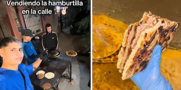 Hamburtilla: el sándwich que se volvió viral.
