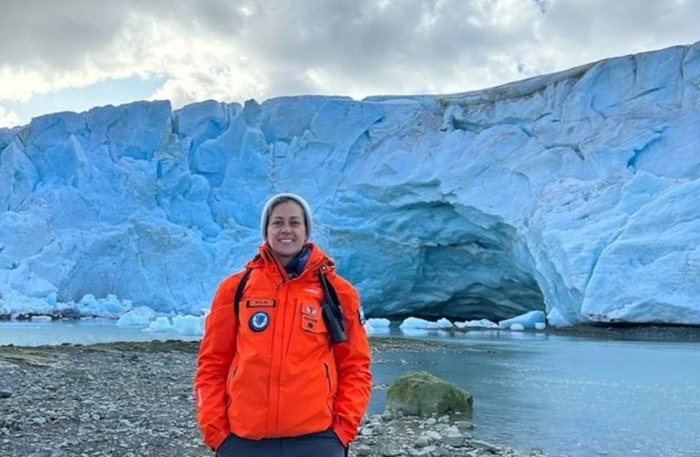 Una mendocina que hace historia: Vanesa Pía es la primera mujer a cargo de una base en la Antártida