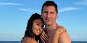 Antonela Roccuzzo y Lionel Messi, de vacaciones en Miami