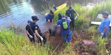 Comandante Andresito: hallaron el cuerpo sin vida de un joven en el arroyo San Francisco.