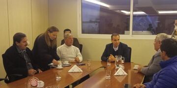 Reunión en la Cámara Tucumana de la Construcción.