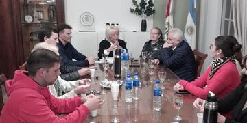 Reunión de la SRR con los candidatos de Viva la Libertad