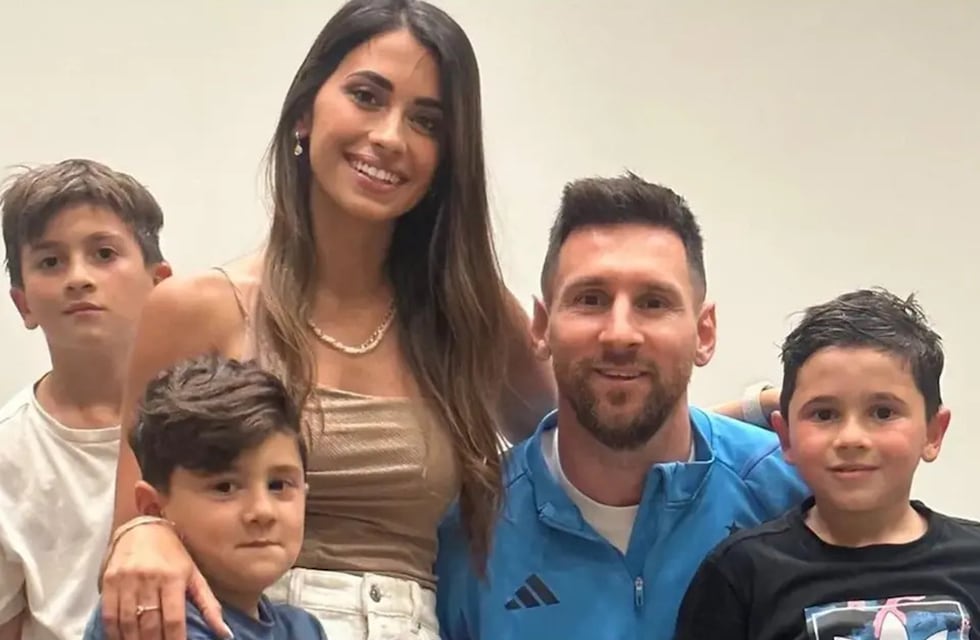 Así fue el reencuentro de Lionel Messi con Antonela Roccuzzo tras su complicado paso por Hong Kong