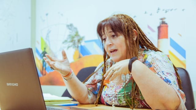 Ministra de Obras y Servicio Públicos, Gabriela Castillo.