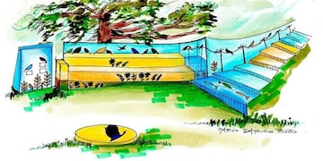 Propuesta ganadora para renovar el anfiteatro del Parque de Mayo